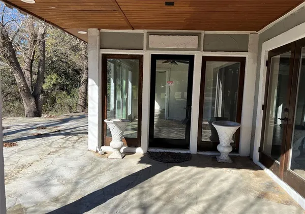 a view of a house with a outdoor space