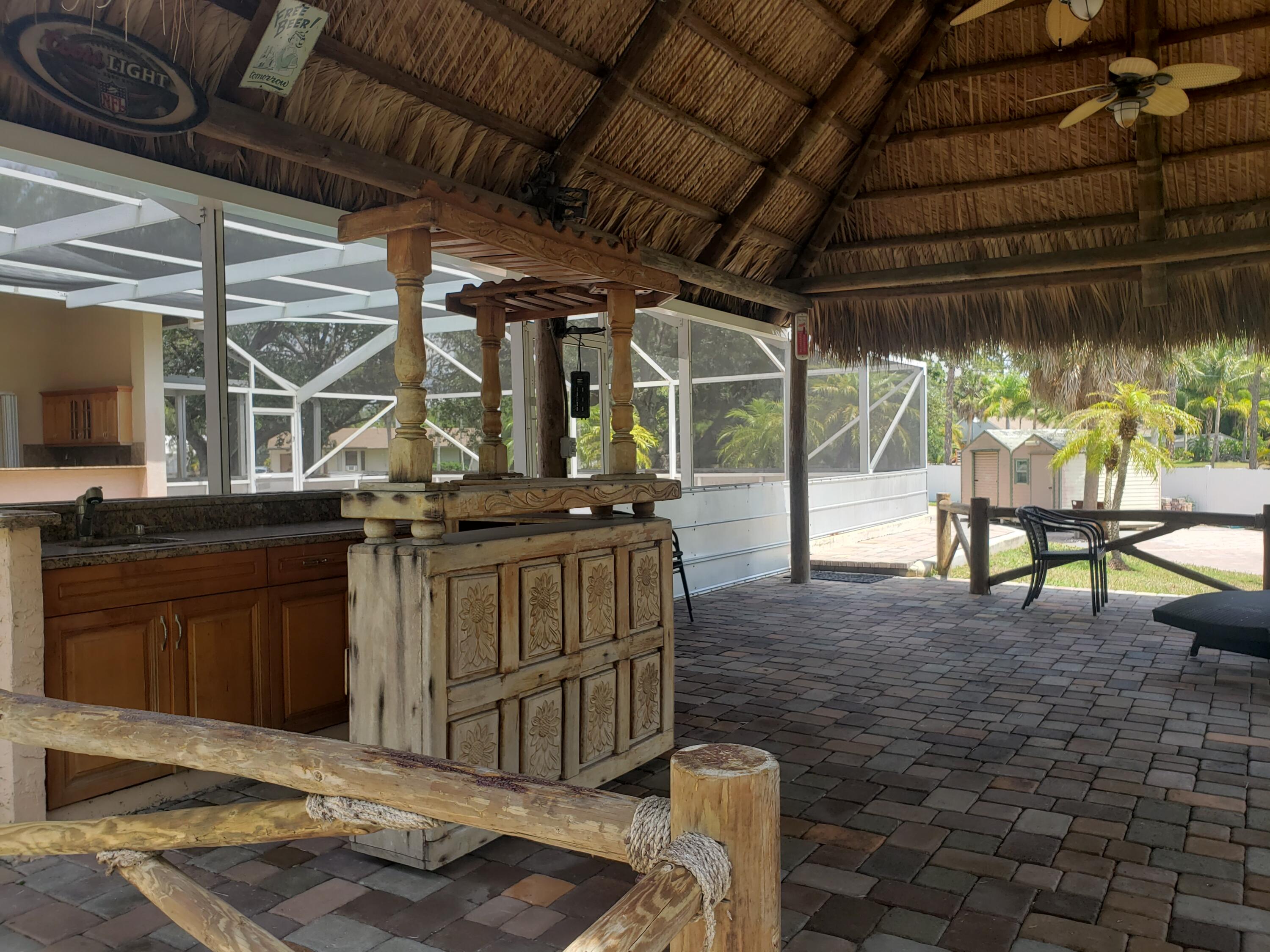 7260 Grapeview Boulevard Loxahatchee, FL 33470 - Photo 23 of 36 Tiki Hut