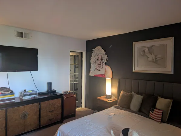 a view of a small space