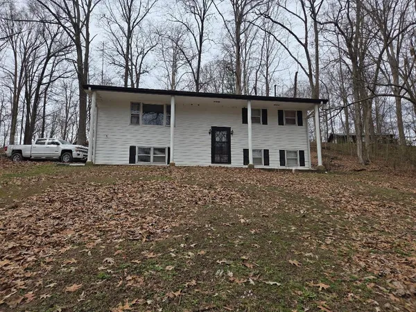 a house with trees in the background