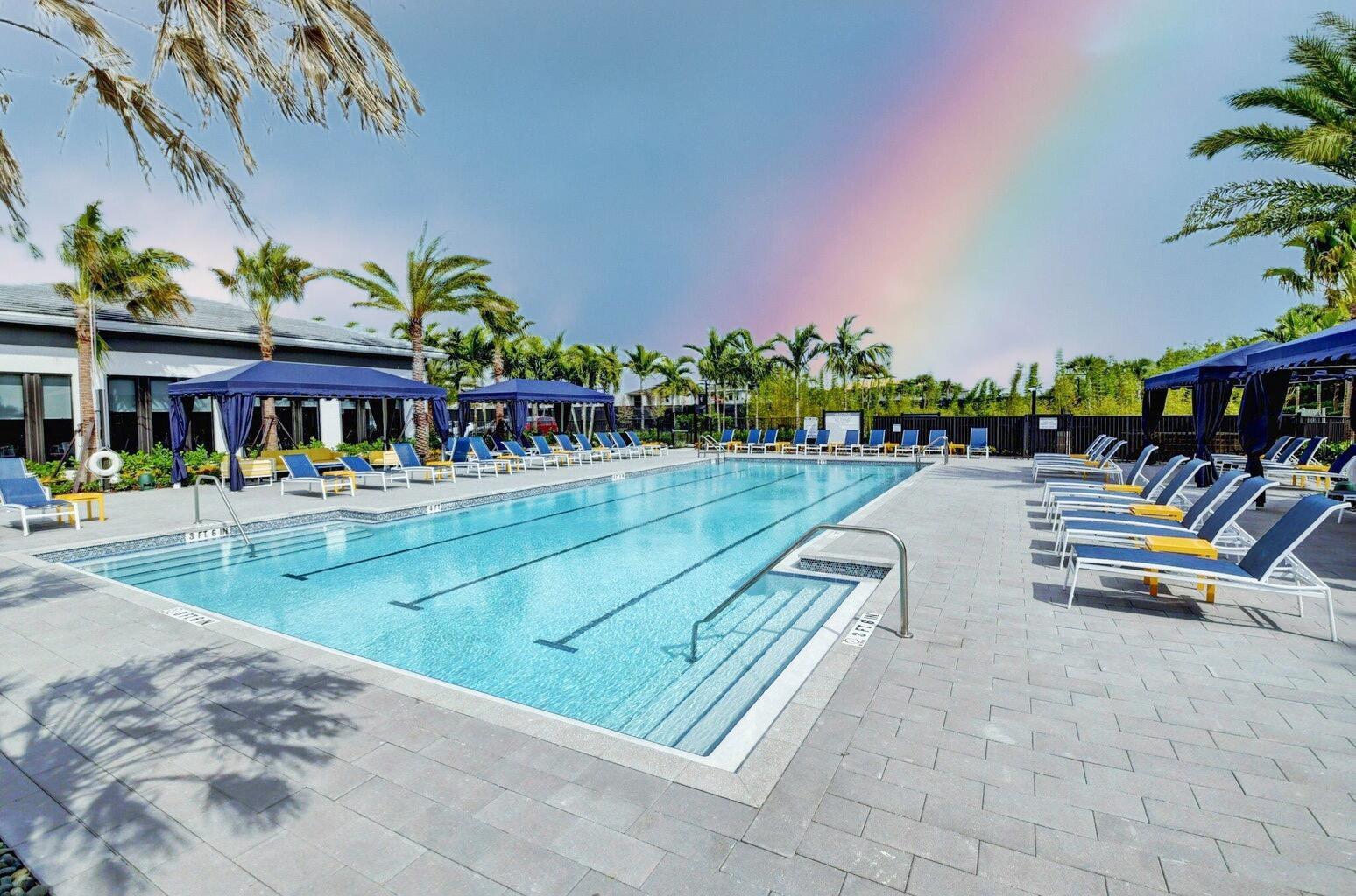 8817 New River Falls Road Boca Raton, FL 33496 - Photo 53 of 54 a view of swimming pool with outdoor seating