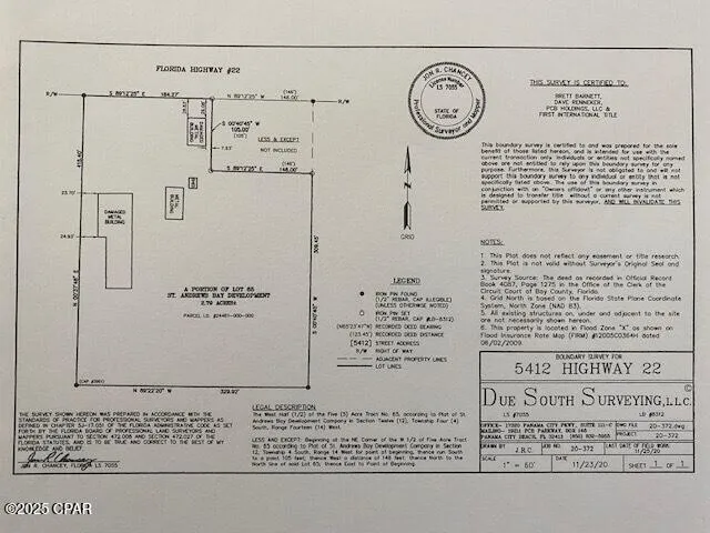 $625,000 | 5412 Highway 22, Panama City, FL 32404