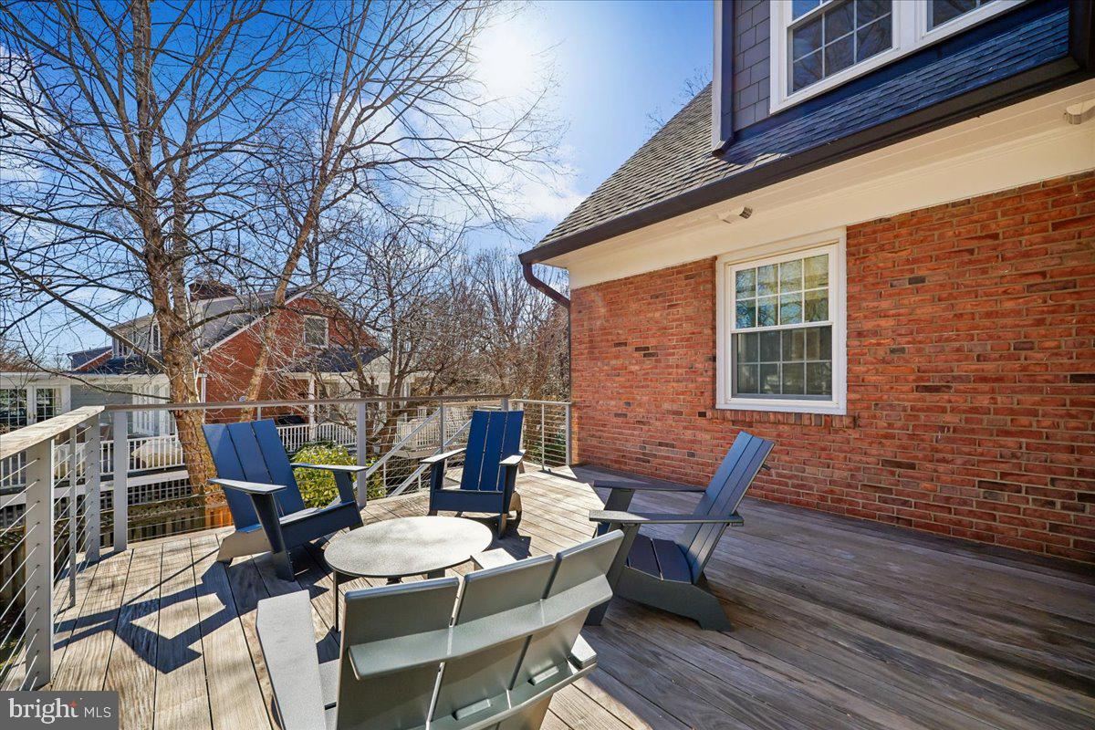 5117 Westpath Way Bethesda, MD 20816 - Photo 30 of 77 Deck off Breakfast Room