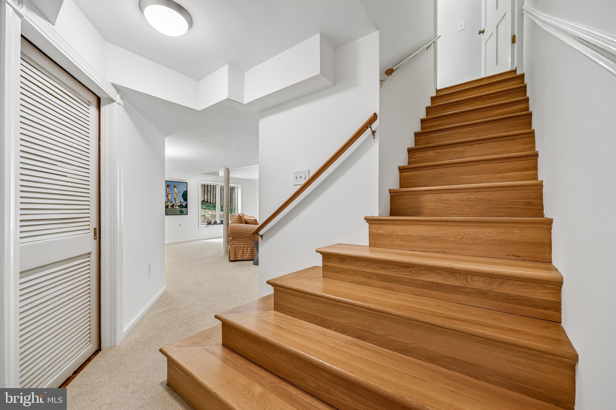 5117 Westpath Way Bethesda, MD 20816 - Photo 56 of 77 Stairs to Lower Level