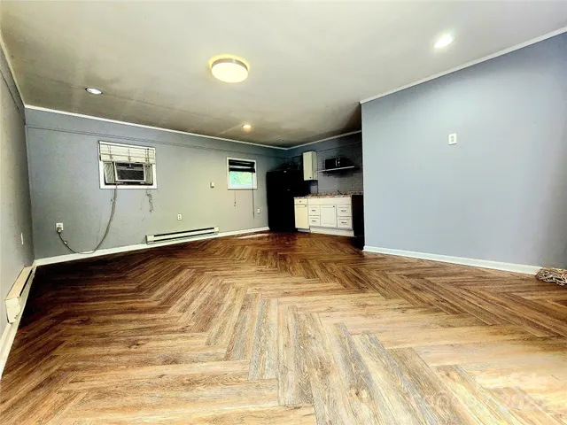 a view of empty room