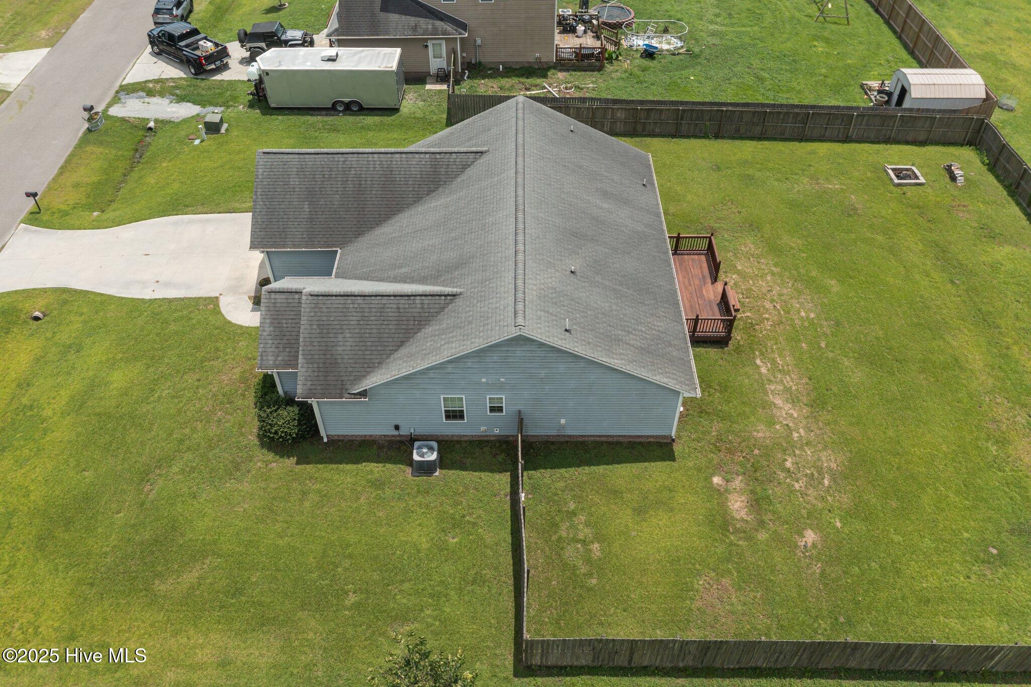 308 Springcreek Court Hubert, NC 28539 - Photo 41 of 50 Aerial House Yard