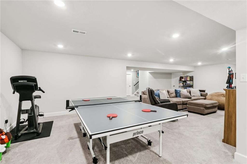 320 Crest Lane Mars, PA 16046 - Photo 32 of 37 a living room with furniture pool table and a couch