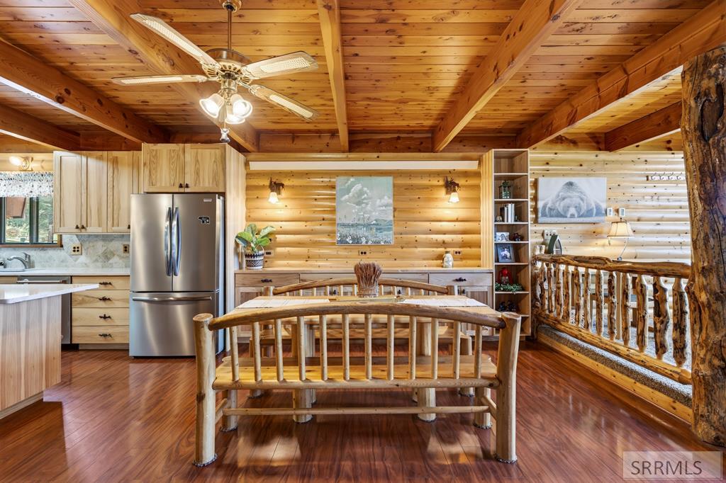 3803 Red Rock Road Island Park, ID 83429 - Photo 11 of 40 LARGE living room area