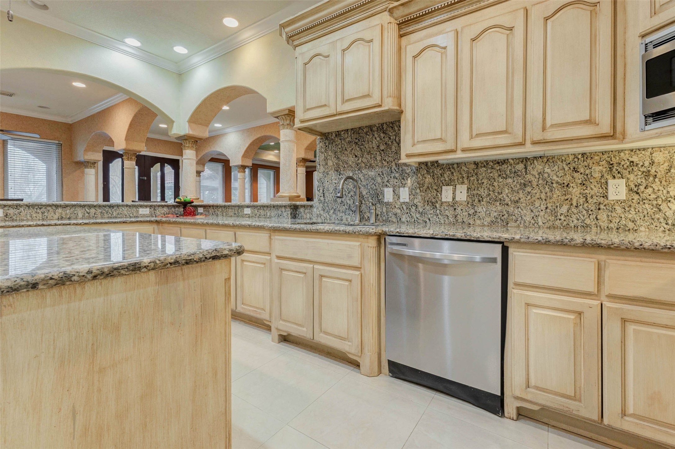 2732 Broadway Street Dickinson, TX 77539 - Photo 11 of 50 a kitchen with cabinets and a sink
