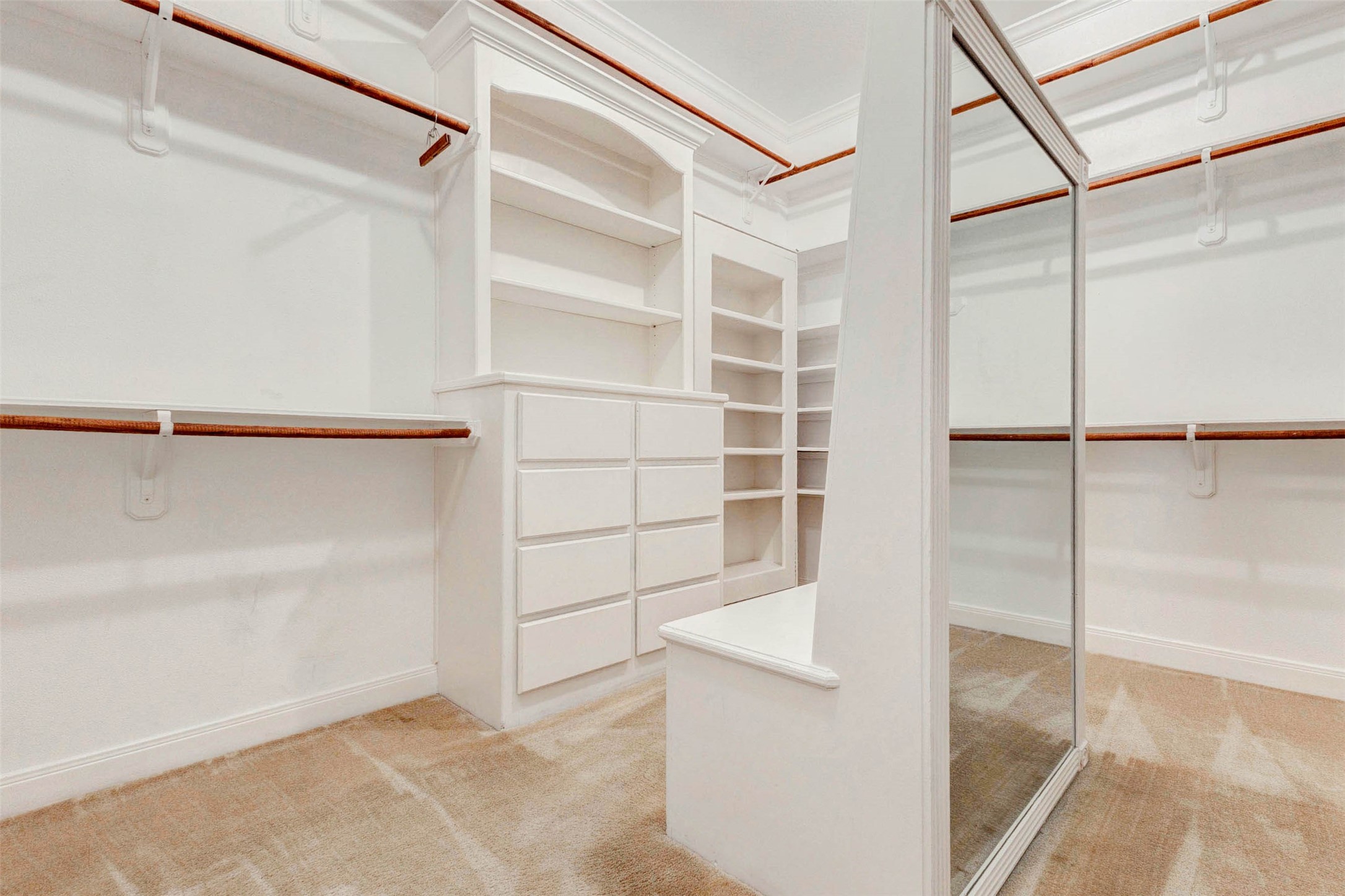 2732 Broadway Street Dickinson, TX 77539 - Photo 37 of 50 a view of an empty walk in closet