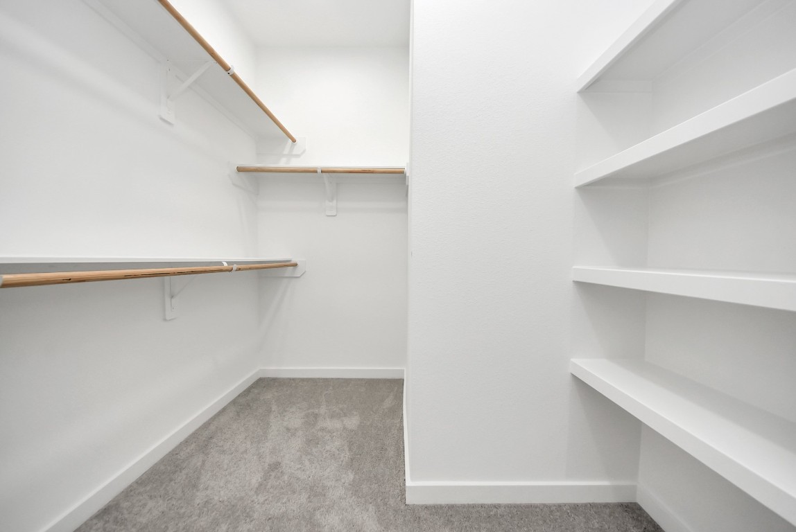 9826 Nedwald Street Houston, TX 77029 - Photo 42 of 50 a view of an empty walk in closet