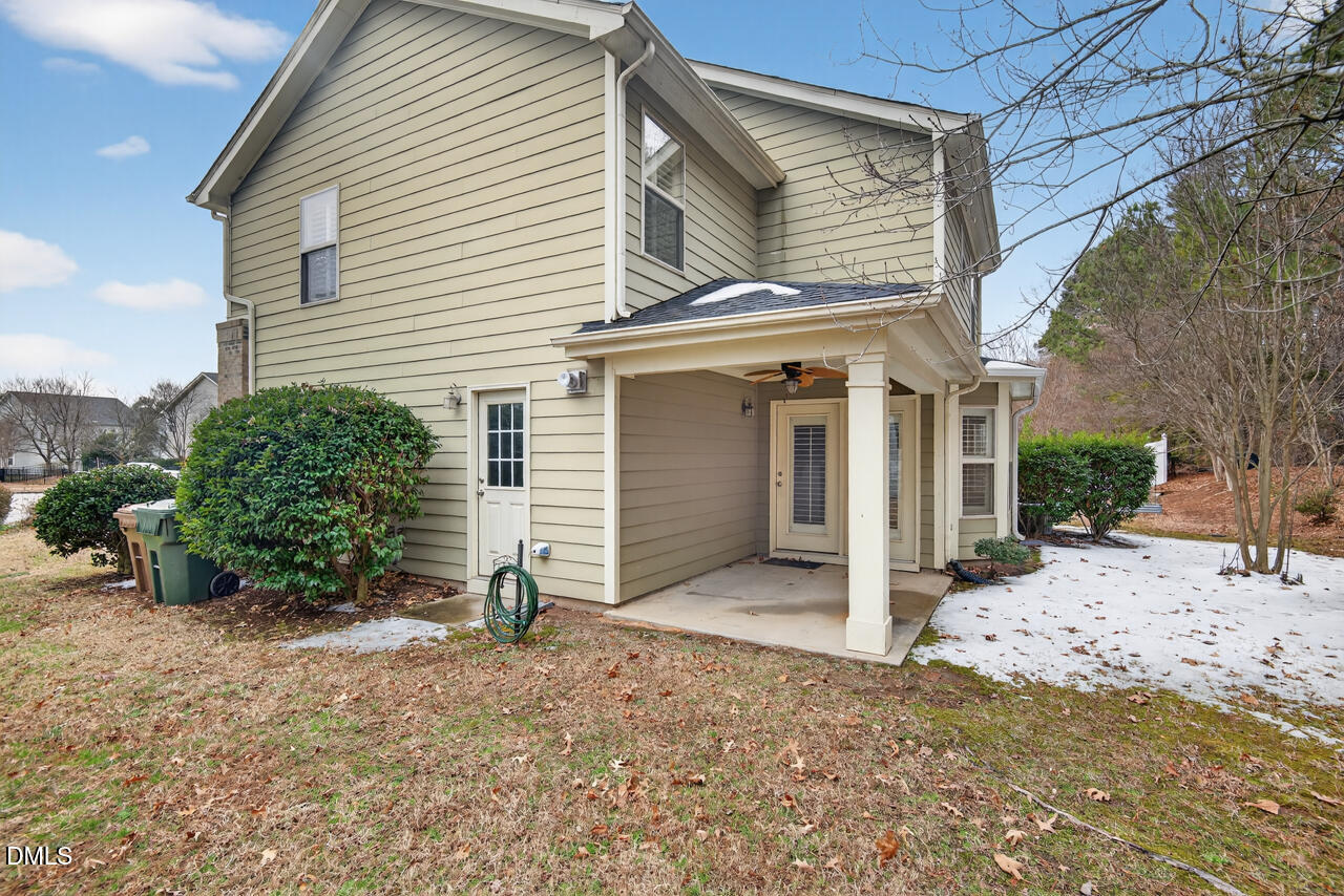 548 Abbey Fields Loop Morrisville, NC 27560 - Photo 28 of 29 a view of a house with a snow