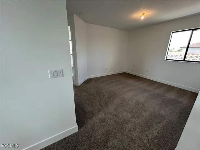 a view of empty room