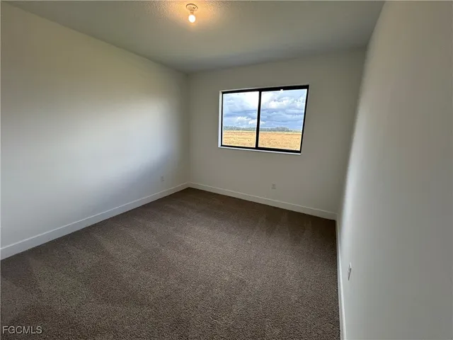 a view of empty room