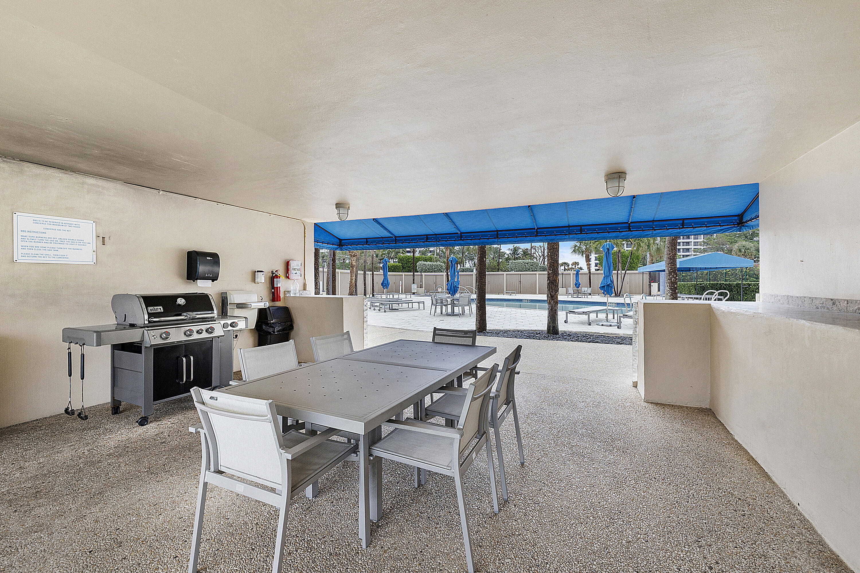 1401 South Ocean Boulevard, Unit 305 Boca Raton, FL 33432 - Photo 43 of 56 Bar-B Que