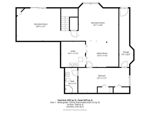 a picture of a floor plan