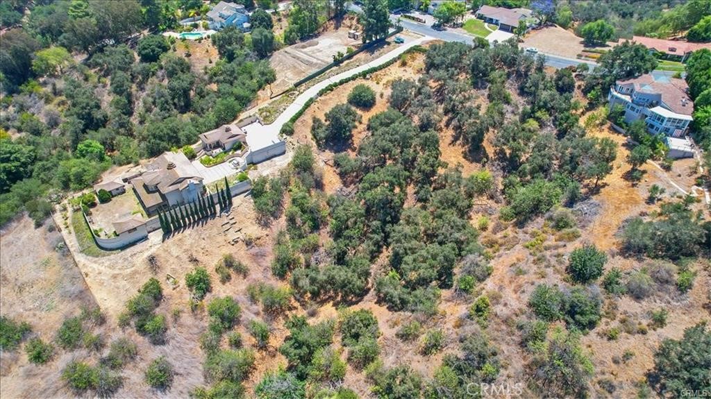 23431 Ridge Line Road Diamond Bar, CA 91765 - Photo 6 of 15 an aerial view of a house with a yard and large trees