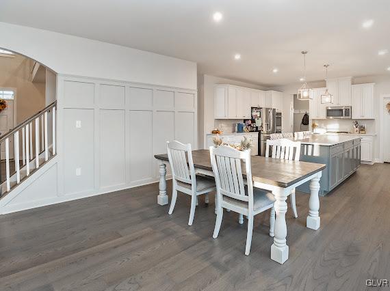 4020 Walter Road Bethlehem, PA 18020 - Photo 12 of 54 a dining room with furniture and wooden floor