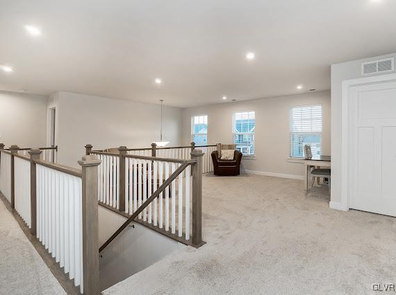 4020 Walter Road Bethlehem, PA 18020 - Photo 28 of 54 a view of a hallway with workspace