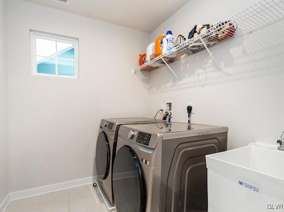 4020 Walter Road Bethlehem, PA 18020 - Photo 43 of 54 a utility room with dryer and washer