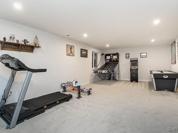 4020 Walter Road Bethlehem, PA 18020 - Photo 47 of 54 a view of a room with gym equipment