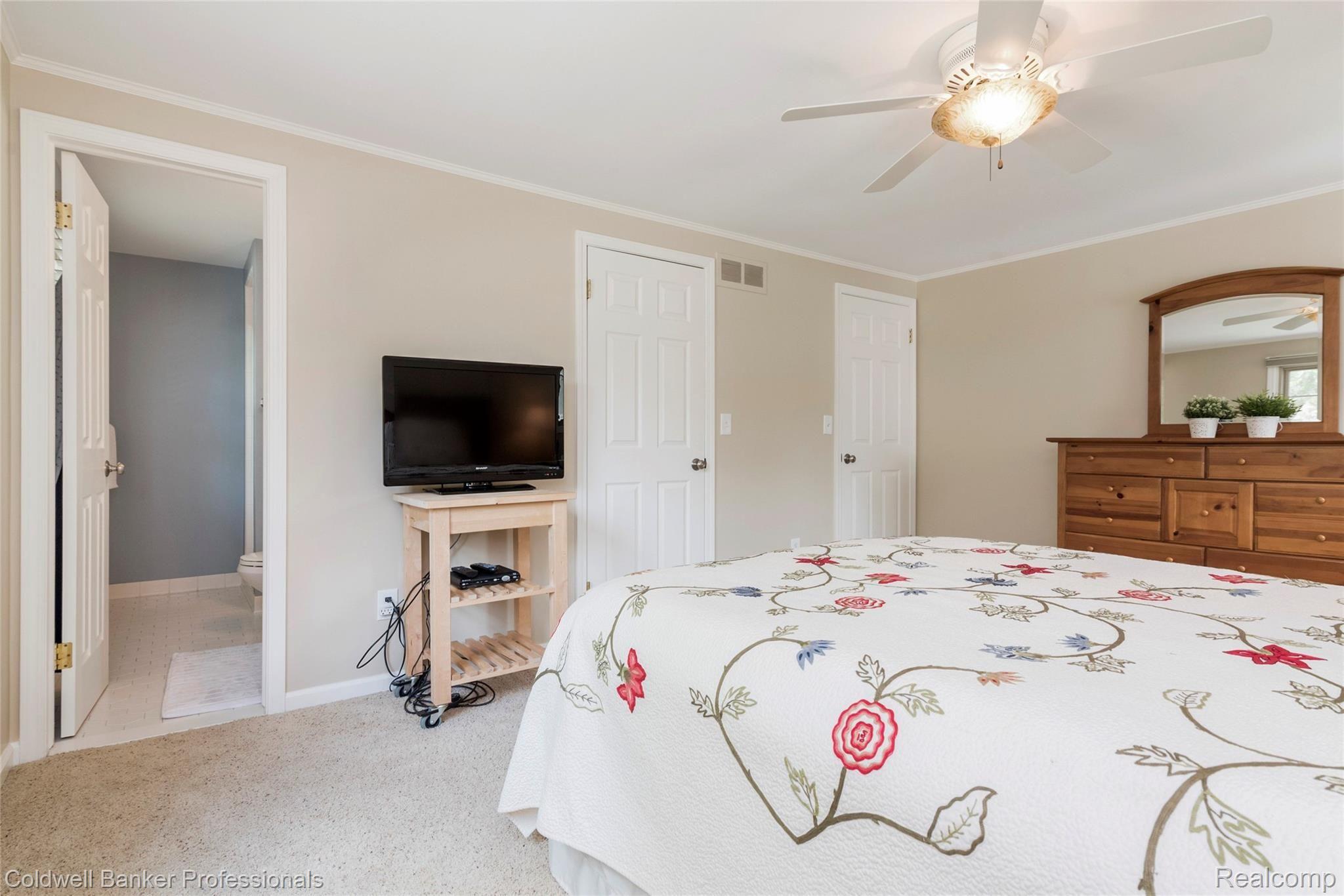 21610 Welch Road Northville, MI 48167 - Photo 13 of 31 Master Bedroom with an Ensuite Master Bath and Walk-In Closet