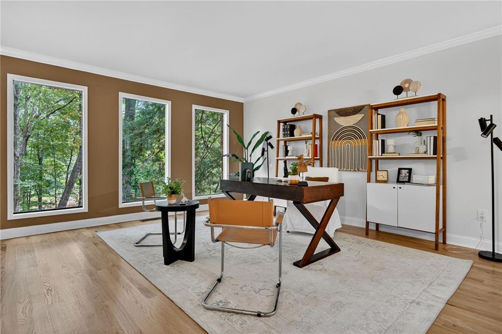 7565 Ball Mill Road Northeast Atlanta, GA 30350 - Photo 6 of 61 a living room with furniture and a window