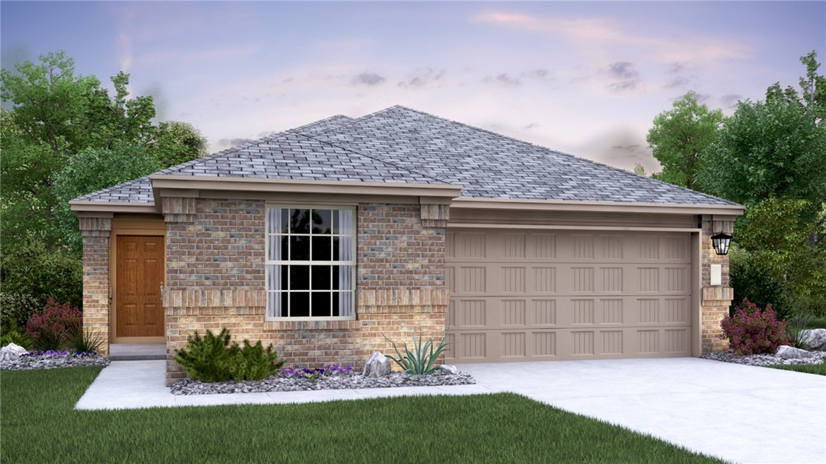 1601 Brueggerhoff Road Leander, TX 78641 - Photo 1 of 1 a front view of a house with a garden and plants