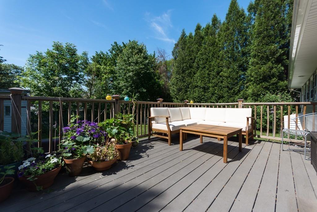 154 Ravenswood Road Waltham, MA 02453 - Photo 9 of 11 a view of a bench on the roof deck