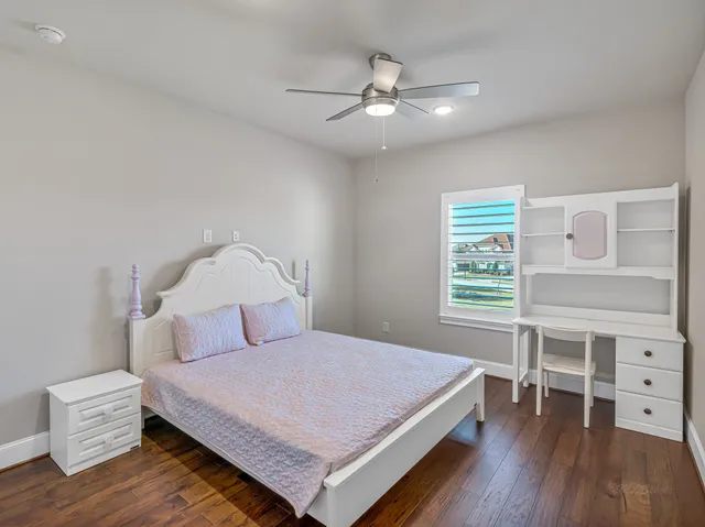 a view of an empty room with empty racks