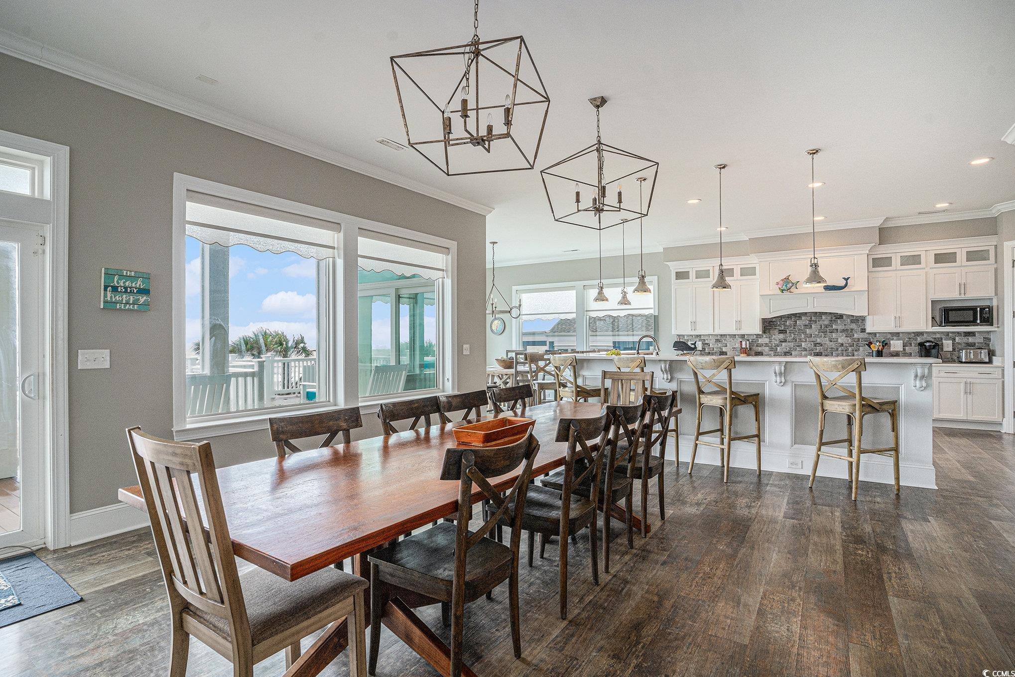 1907 South Waccamaw Drive Murrells Inlet, SC 29576 - Photo 9 of 40 Oceanfront dining area