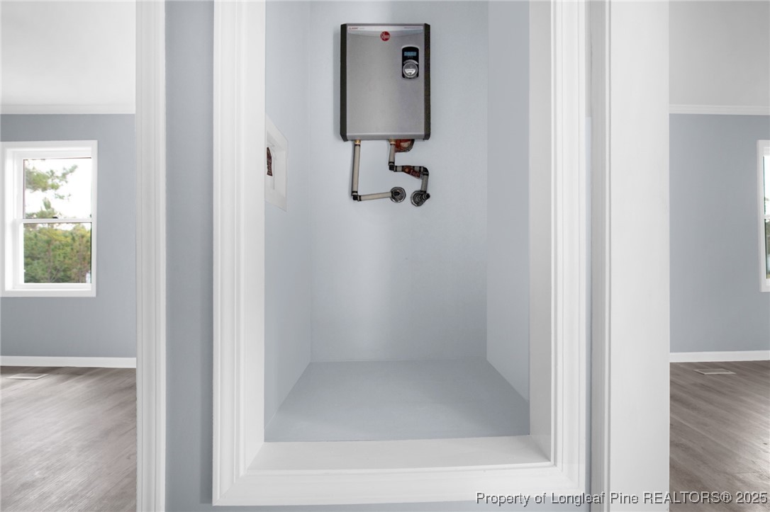 258 Brower Road Cameron, NC 28326 - Photo 19 of 24 a bathroom with a glass shower door