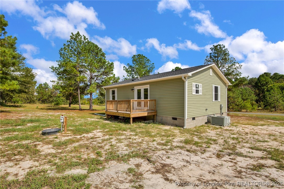 258 Brower Road Cameron, NC 28326 - Photo 23 of 24 a view of a house with backyard