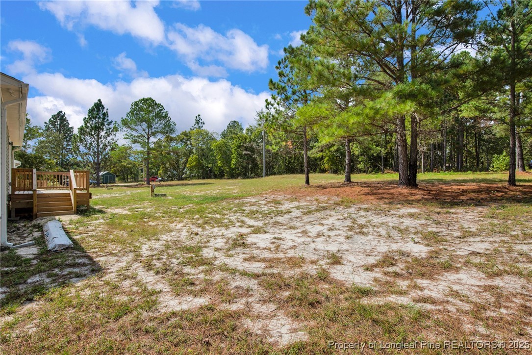 258 Brower Road Cameron, NC 28326 - Photo 5 of 24 a view of outdoor space with trees all around