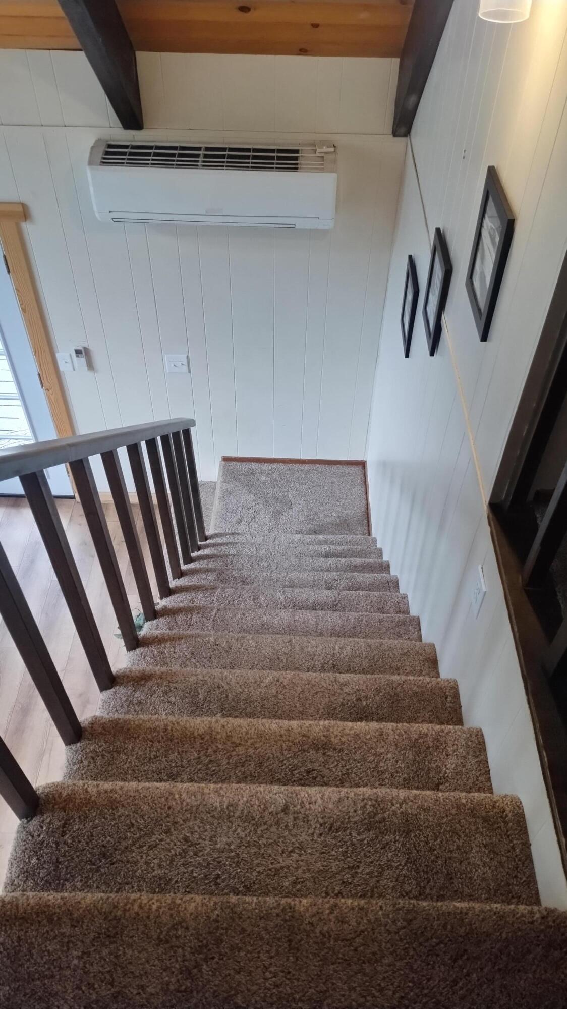 1693 Forest Rte 21S94 Camp Nelson, CA 93265 - Photo 57 of 86 a view of staircase with wooden floor