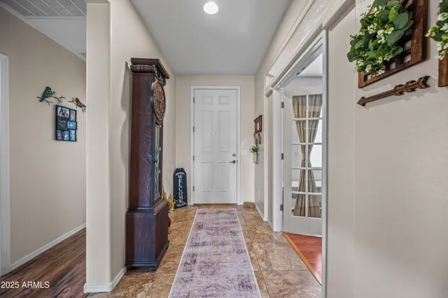 wooden floor with a outdoor space