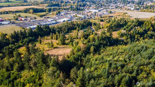 an aerial view of a city with lots of residential buildings