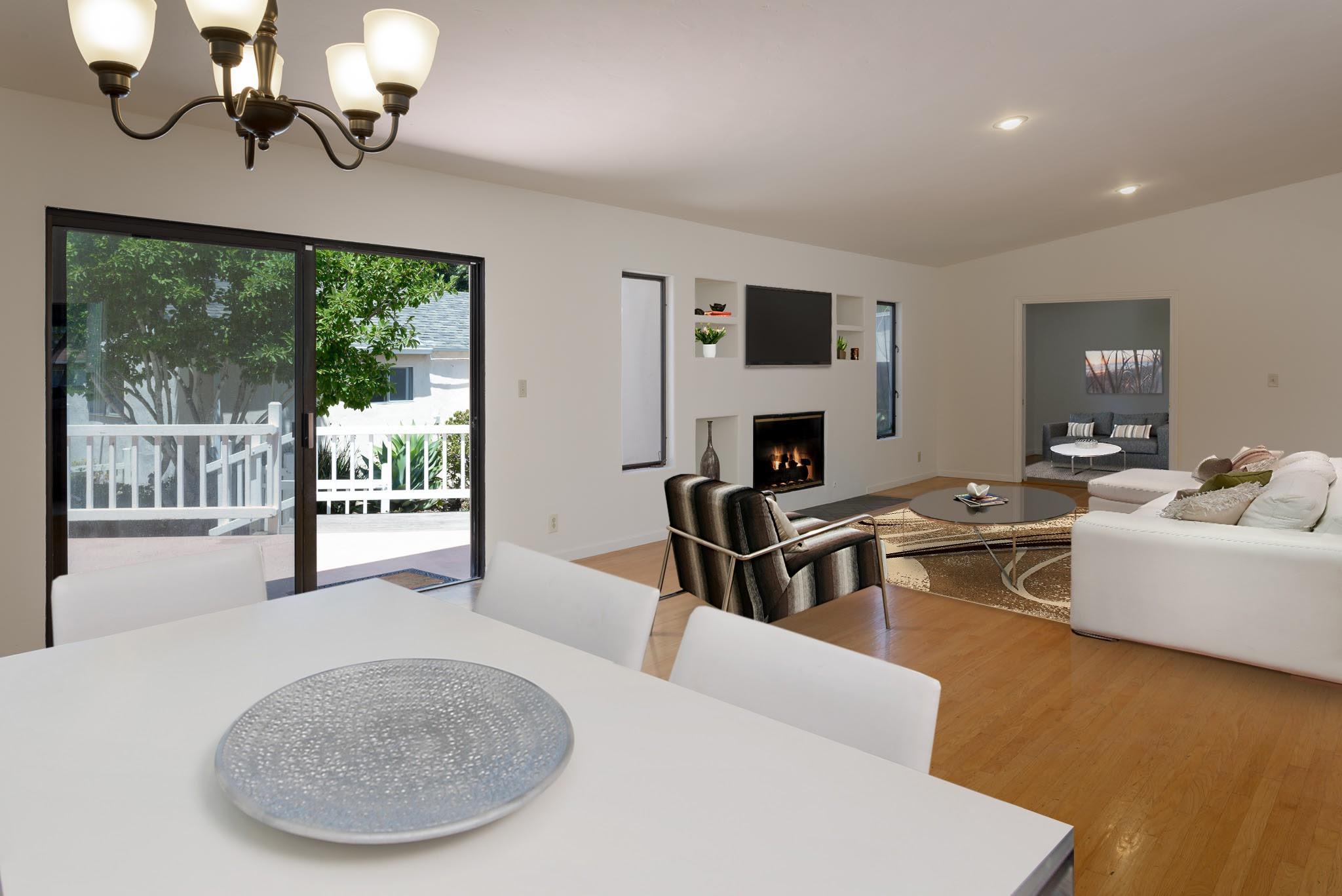 229 Arboleda Road Santa Barbara, CA 93110 - Photo 2 of 14 DiningLivingRoom_VS