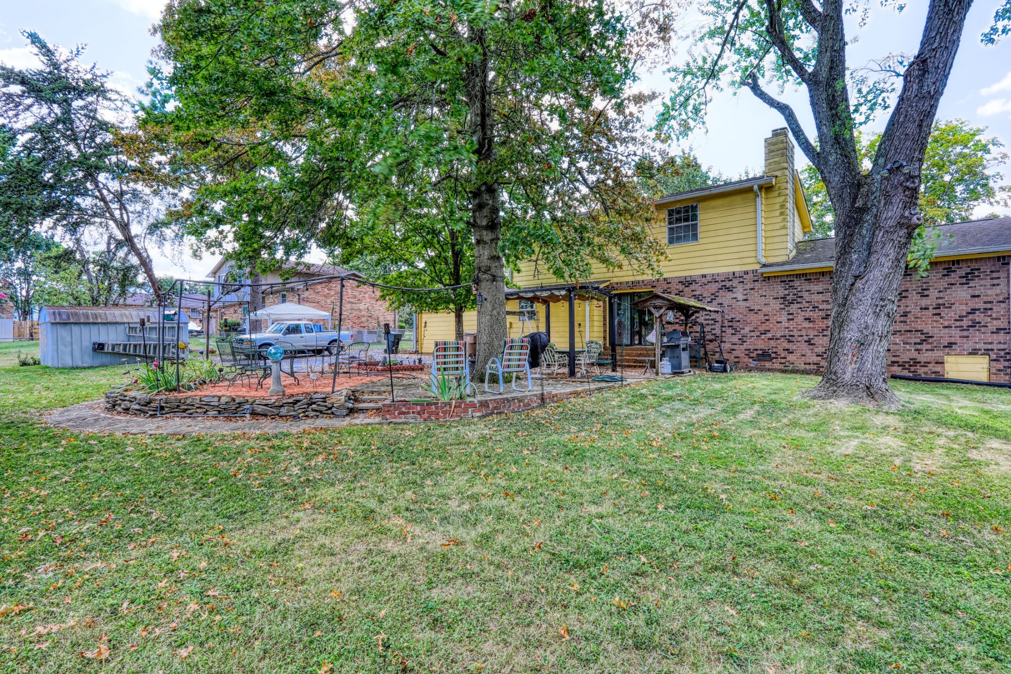 3517 Colony Point West Nashville, TN 37217 - Photo 34 of 34 a view of a house with backyard and a tree