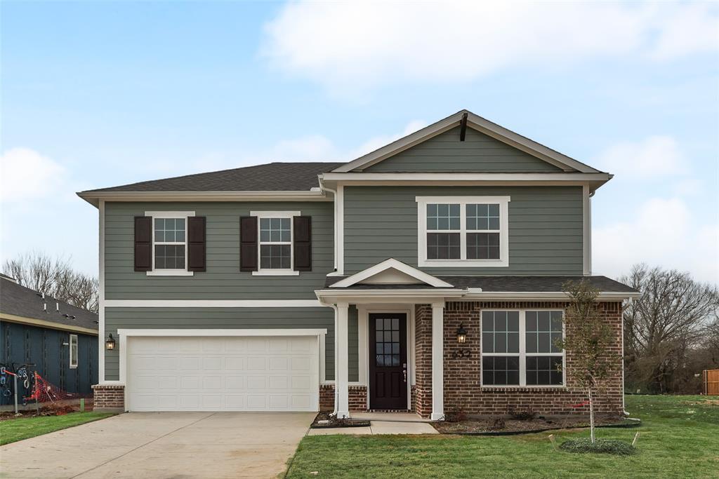 632 Marcus Lane Crowley, TX 76036 - Photo 3 of 34 a front view of a house with a yard