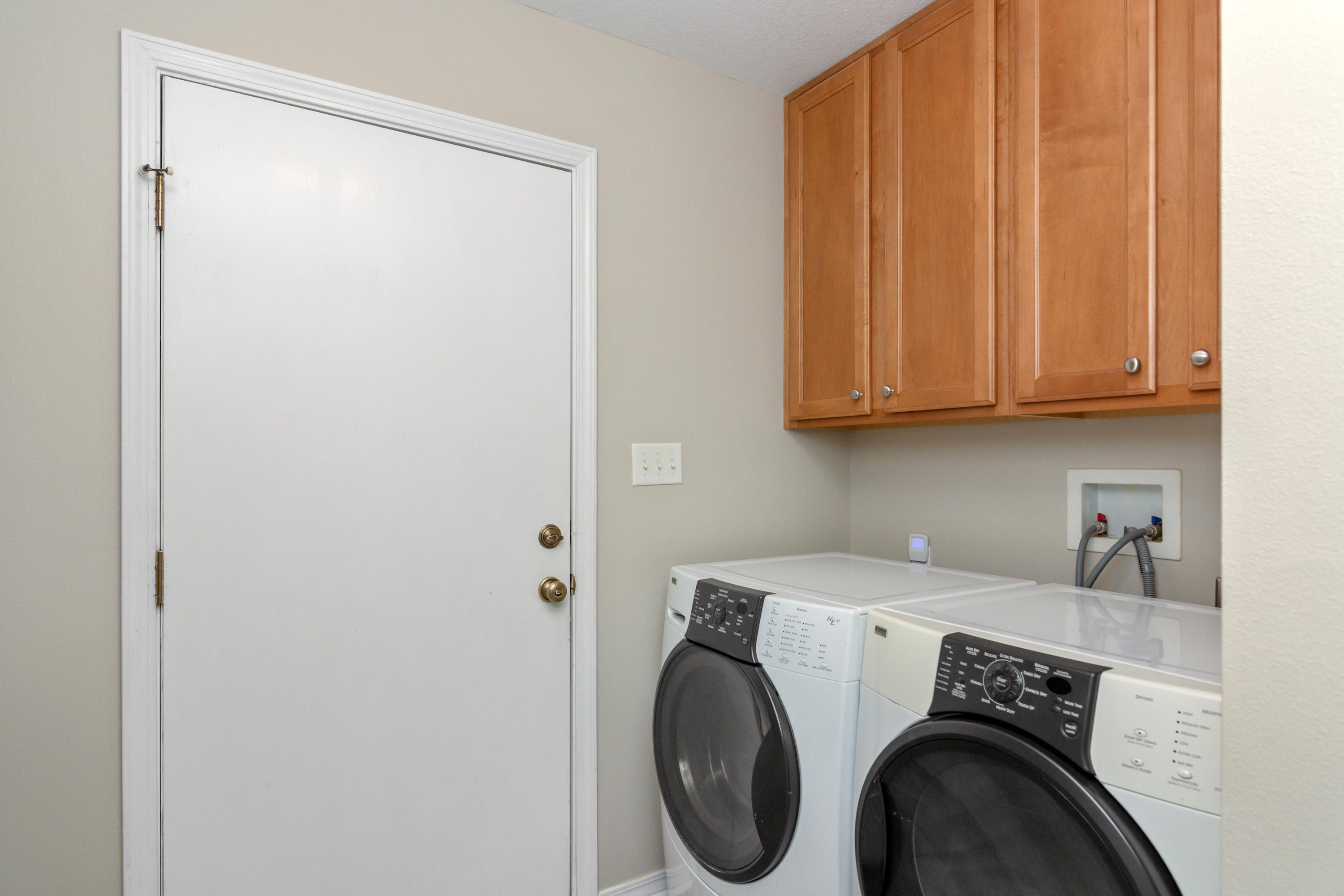 5780 Griffith Mill Road Baker, FL 32531 - Photo 25 of 50 a utility room with dryer and washer