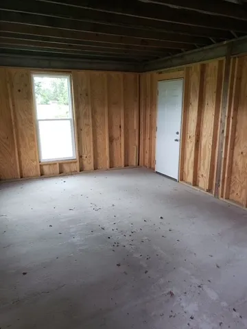 a view of empty room