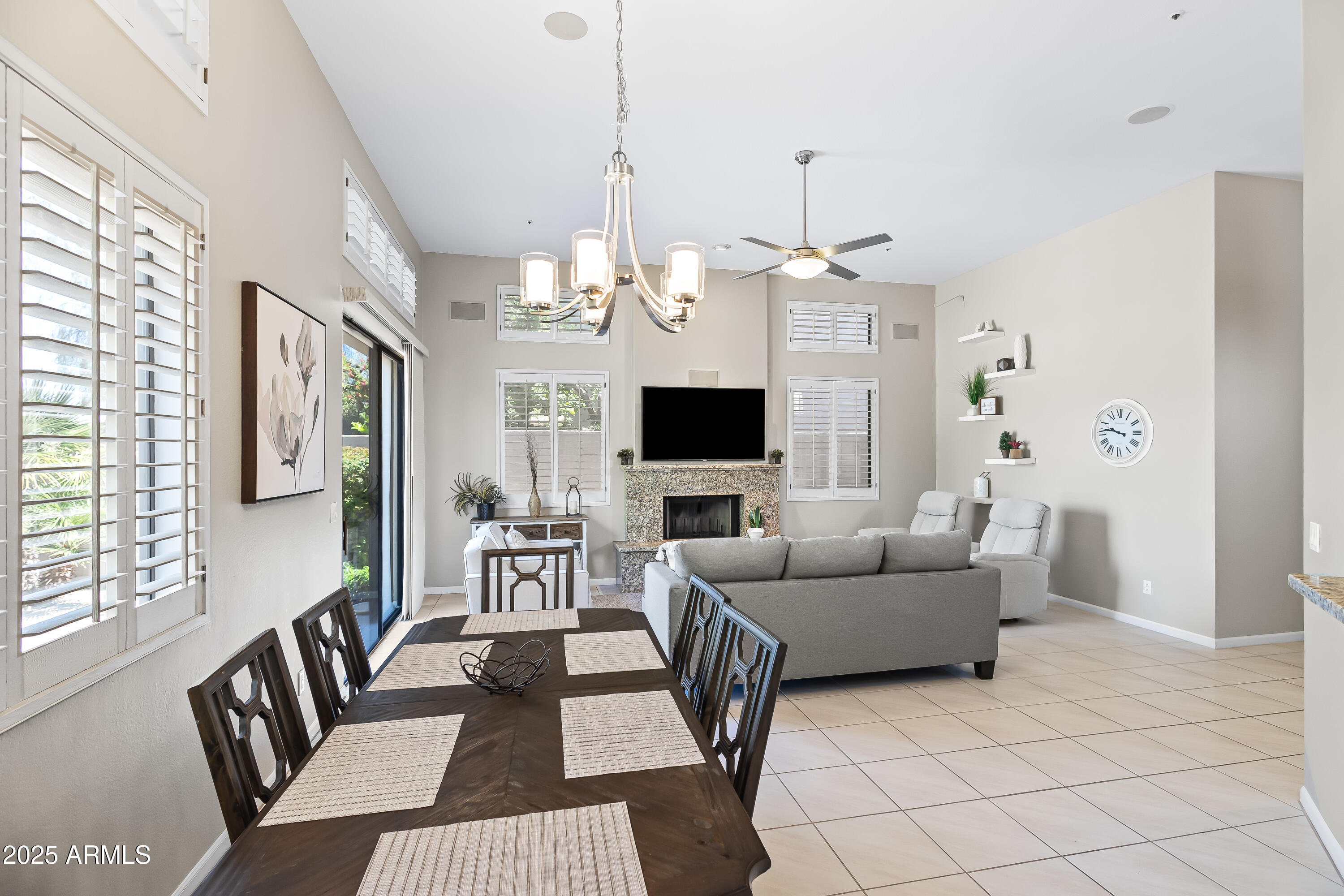 7740 East Gainey Ranch Road, Unit 23 Scottsdale, AZ 85258 - Photo 10 of 45 DINING TO FAMILY RM VIEW