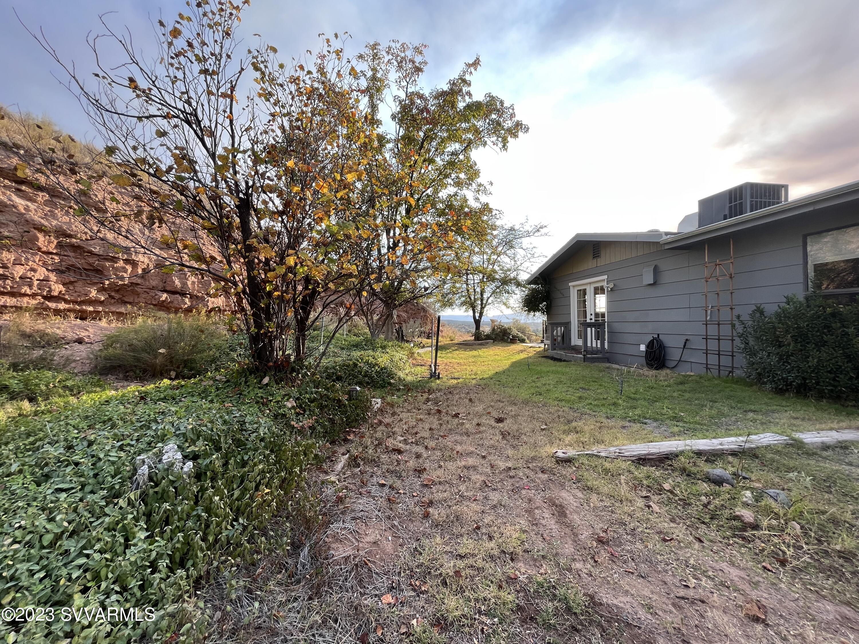 4605 Pima Way Rimrock, AZ 86335 - Photo 62 of 77 a view of a house with a backyard