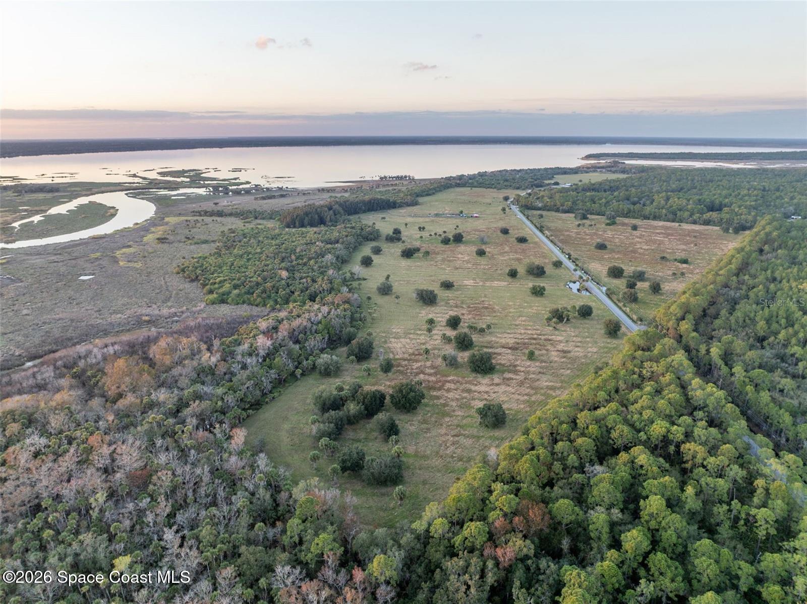 a view of an ocean beach