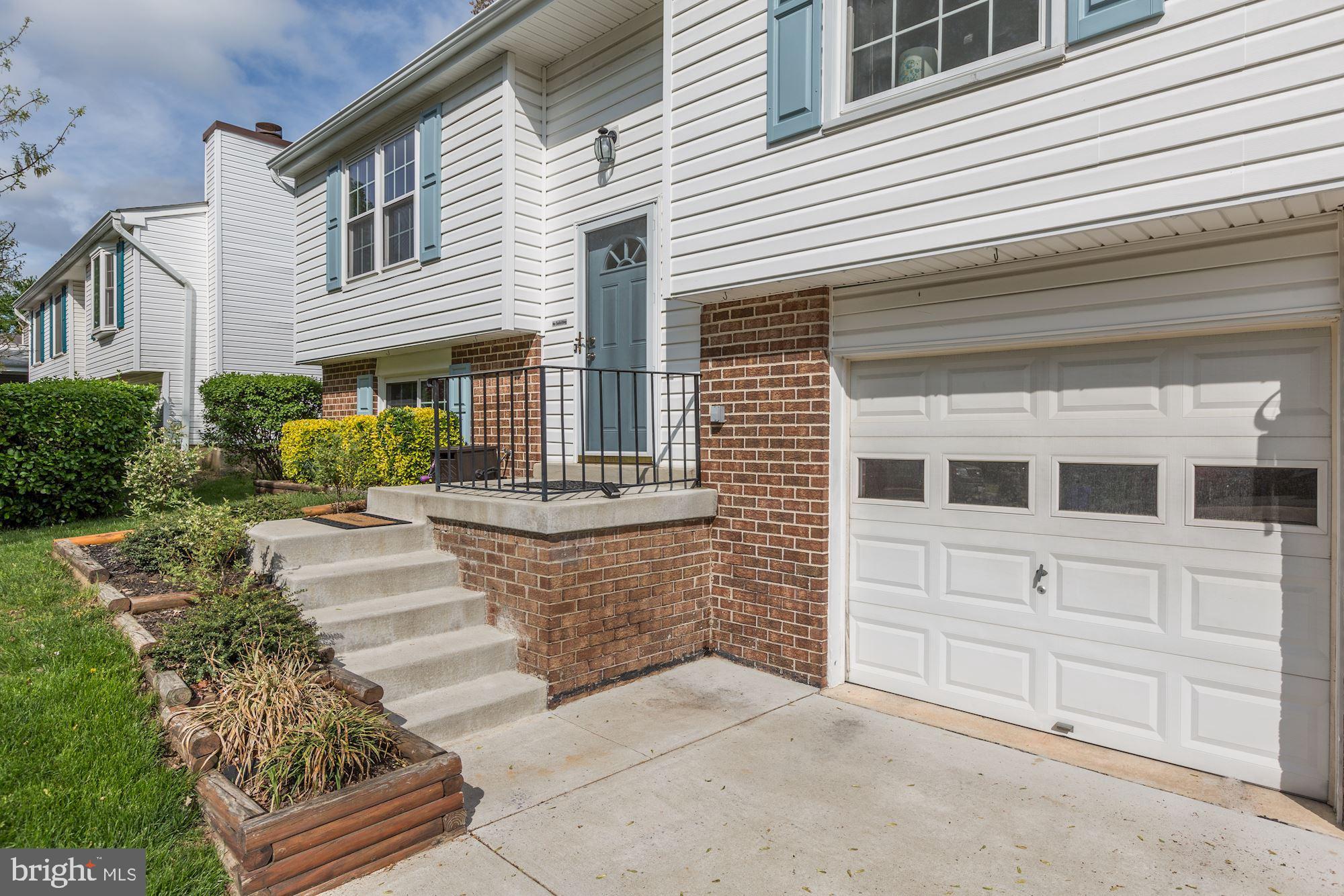 Ample front yard