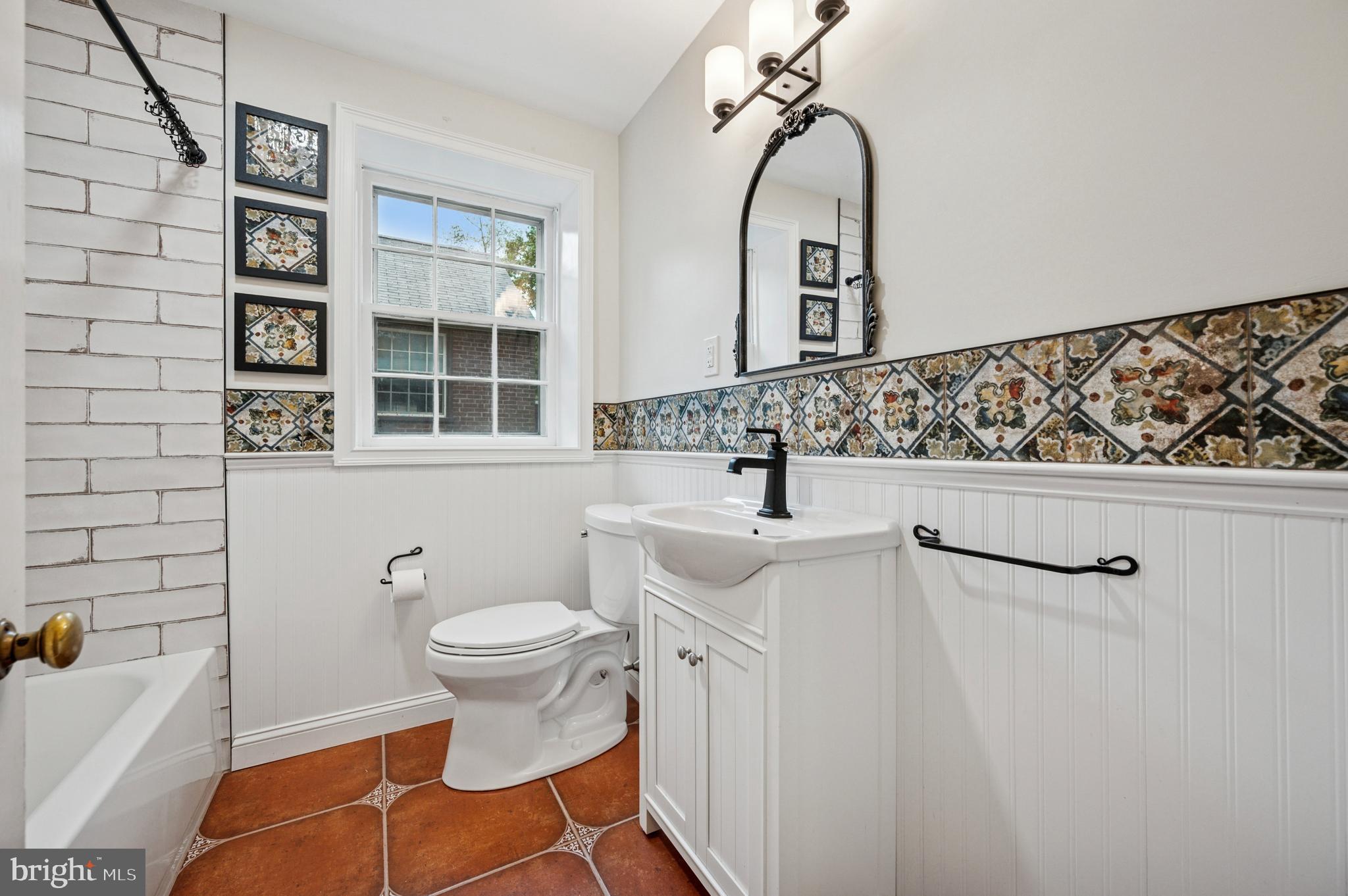 524 Lafayette Road Merion Station, PA 19066 - Photo 21 of 25 a bathroom with a sink a toilet and shower