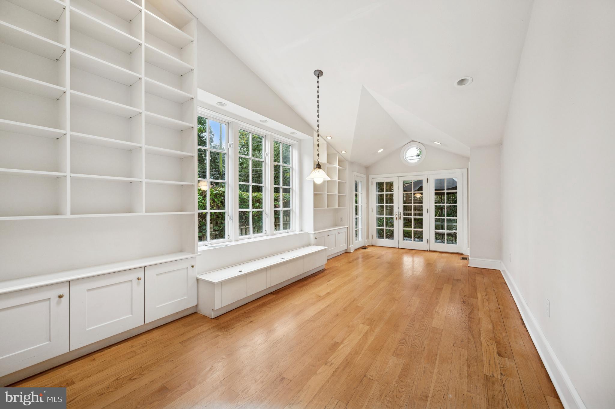 524 Lafayette Road Merion Station, PA 19066 - Photo 10 of 25 a view of an empty room with a window and wooden floor