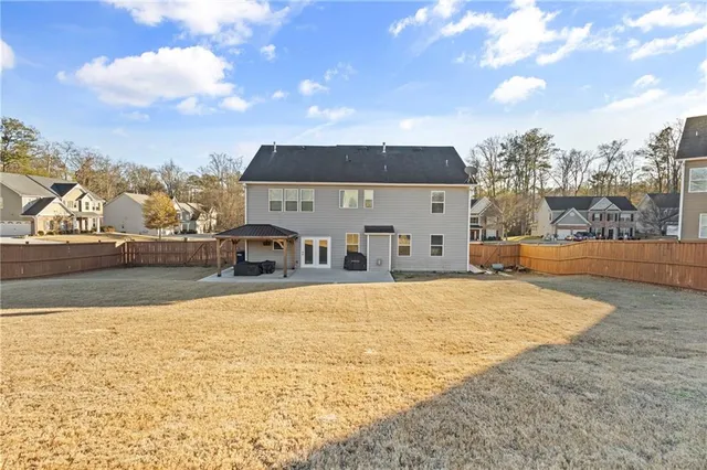 swimming pool view with a outdoor seating