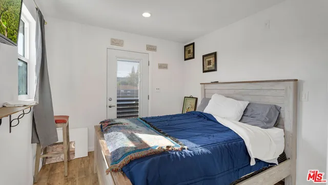 a view of a building from a window